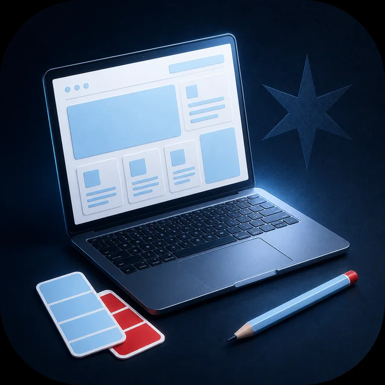 Website design service icon
