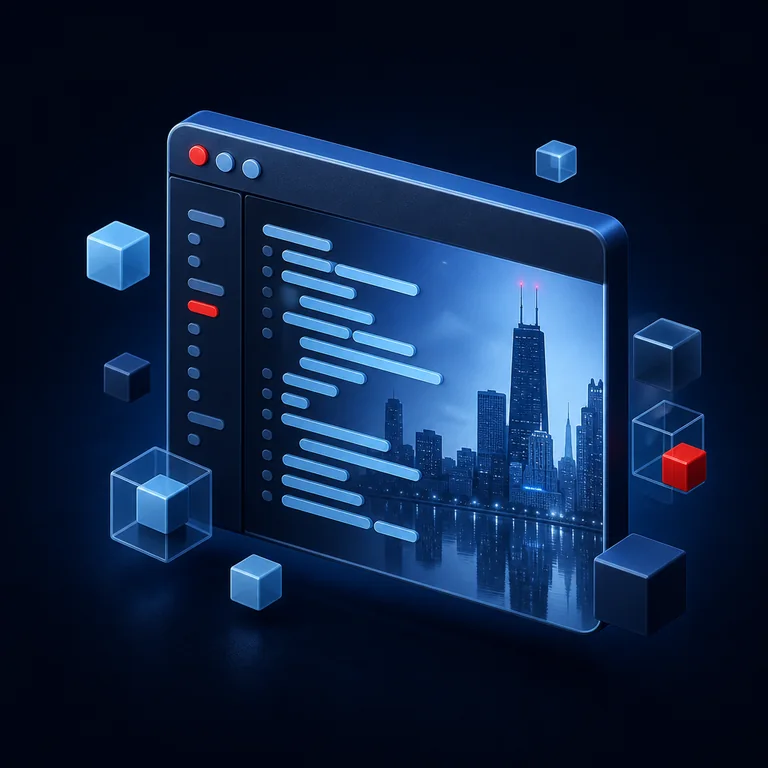 Web development service icon