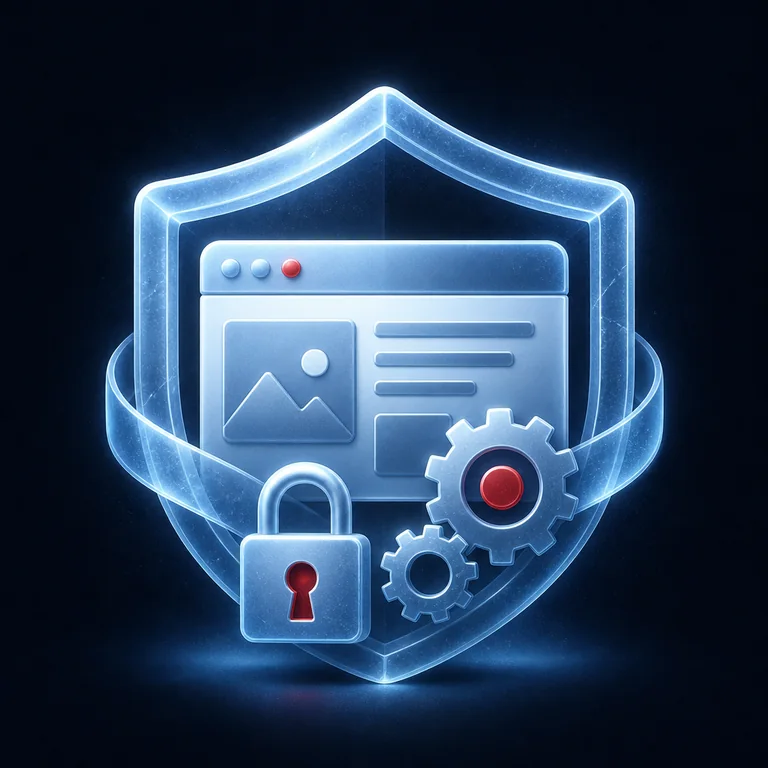 Website maintenance service icon